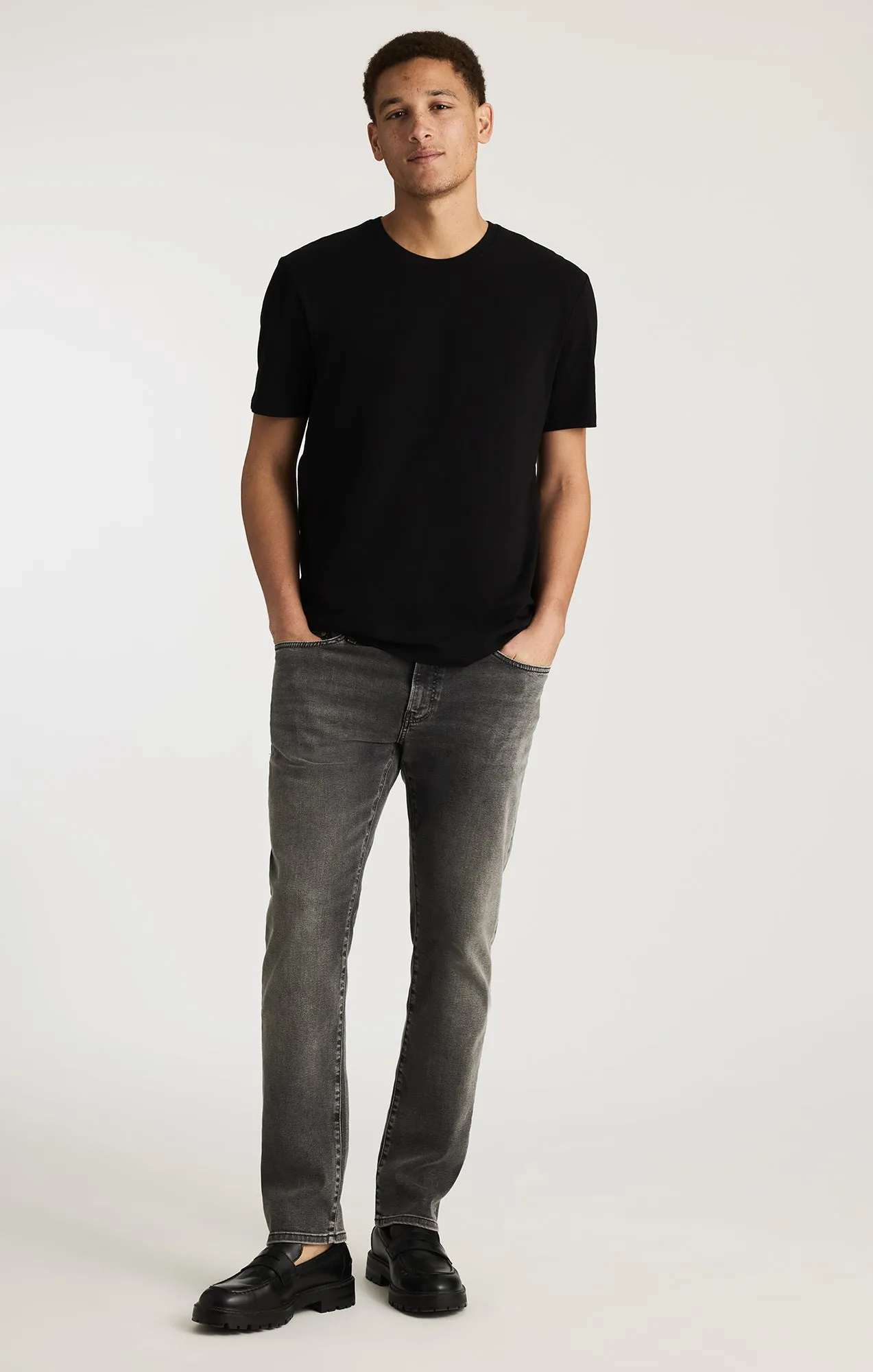 CREW NECK T-SHIRT IN BLACK sold by Mavi product image thumbnail 4