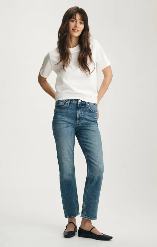 NEW YORK STRAIGHT LEG IN MID BRUSHED CLASSIC BLUE made by Mavi