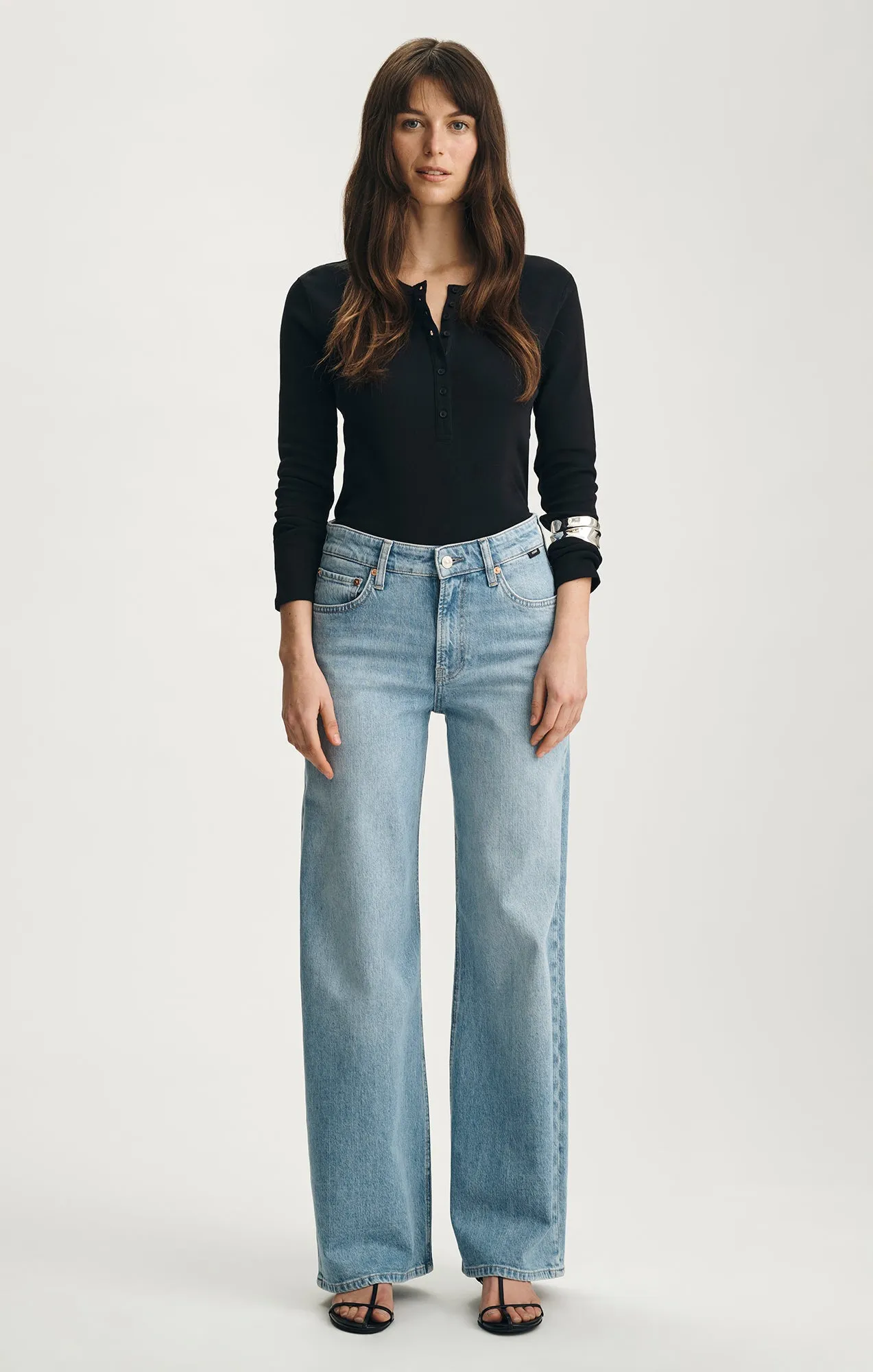 FLORIDA WIDE LEG IN BLEACHED CLASSIC BLUE sold by Mavi product image thumbnail 4
