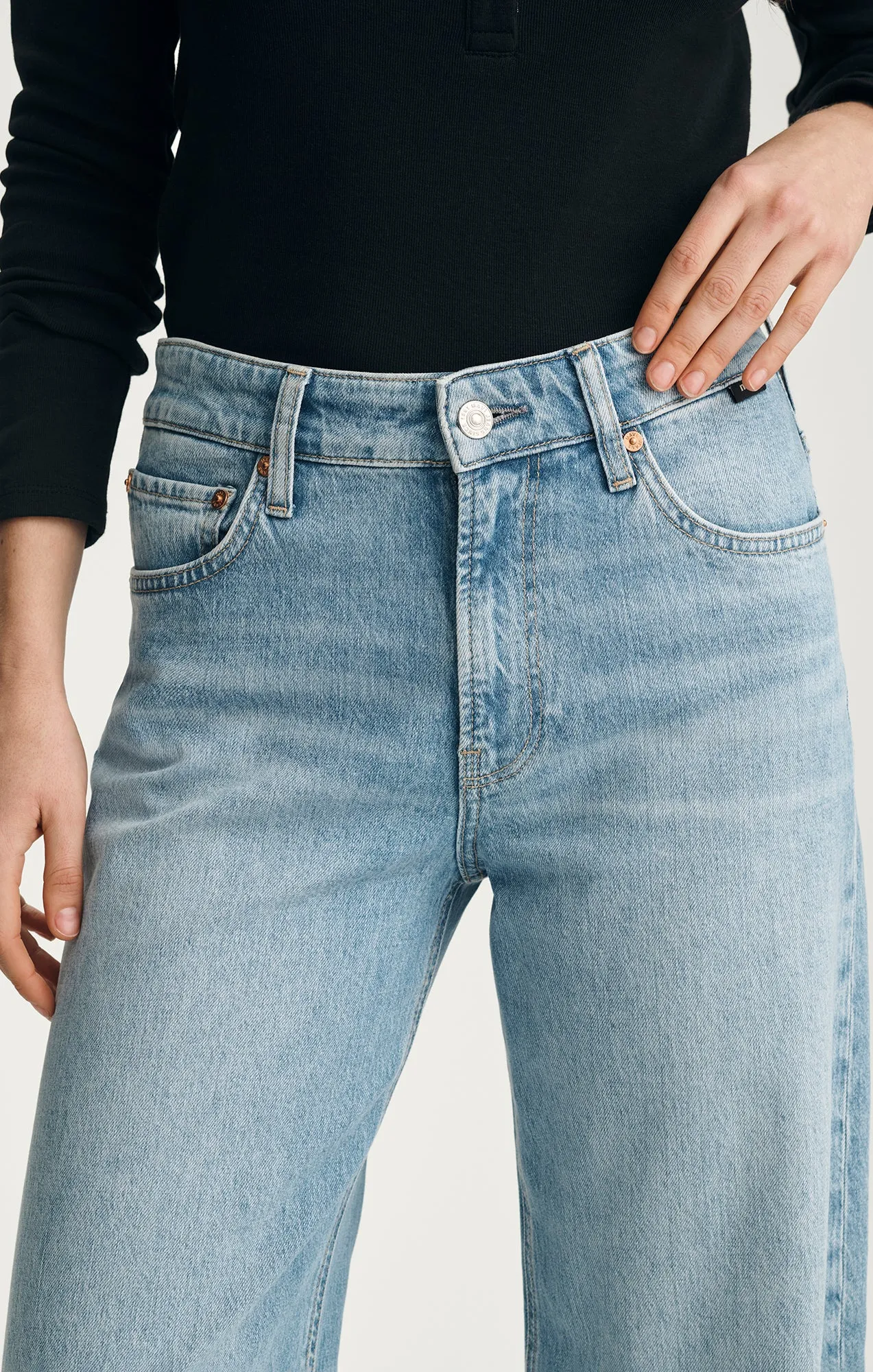 FLORIDA WIDE LEG IN BLEACHED CLASSIC BLUE sold by Mavi product image thumbnail 5