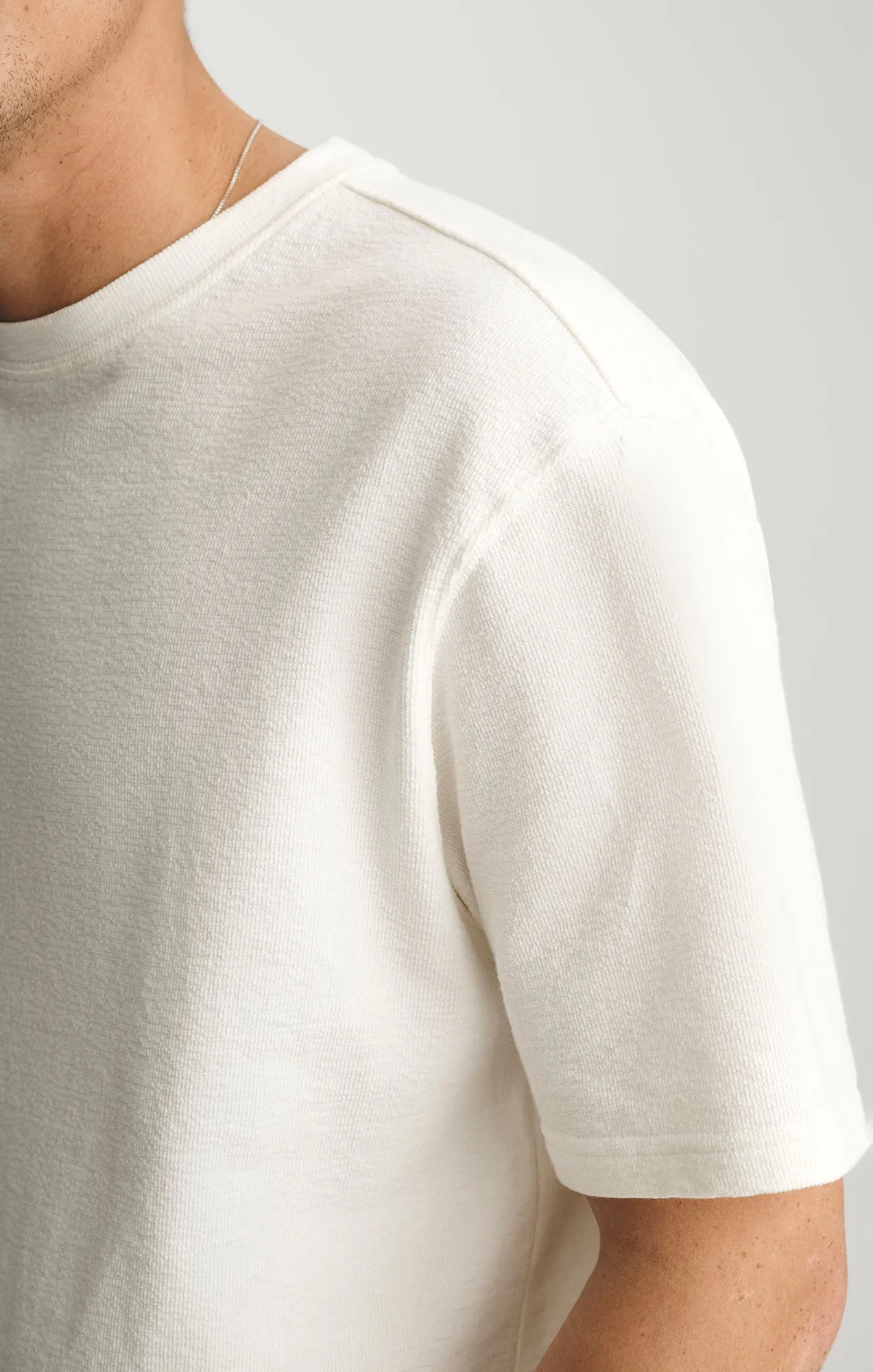 CREW NECK T-SHIRT IN ANTIQUE WHITE sold by Mavi product image thumbnail 3