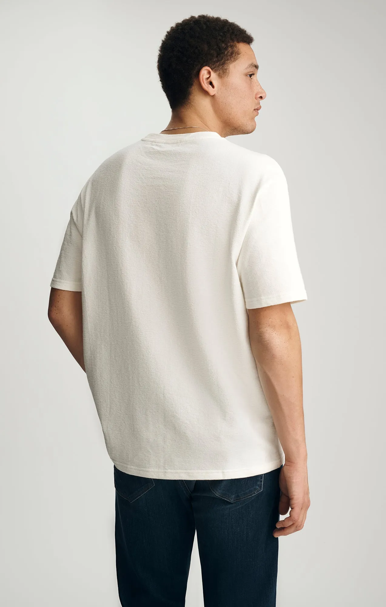 CREW NECK T-SHIRT IN ANTIQUE WHITE sold by Mavi product image thumbnail 2