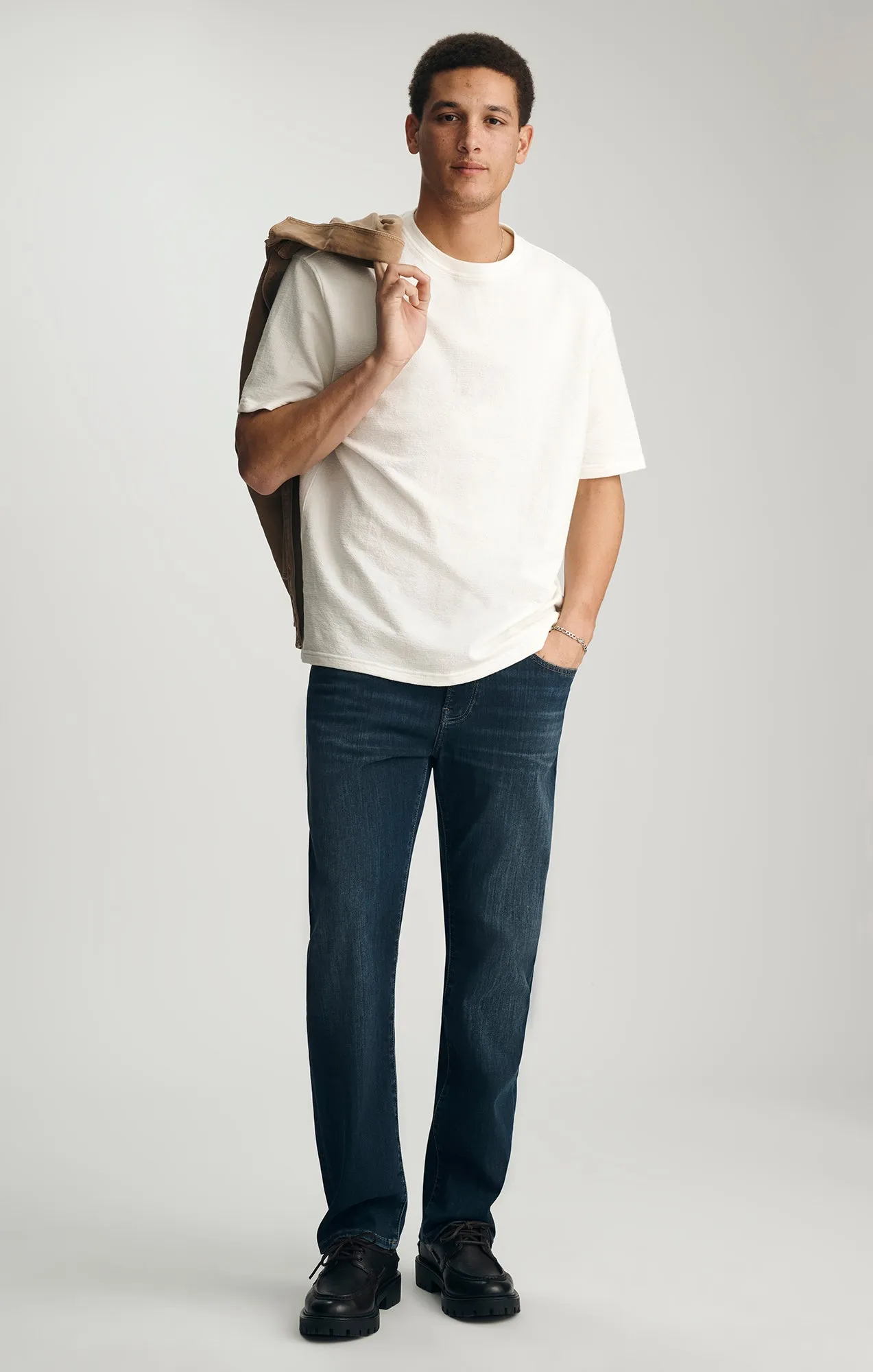 CREW NECK T-SHIRT IN ANTIQUE WHITE sold by Mavi product image thumbnail 4