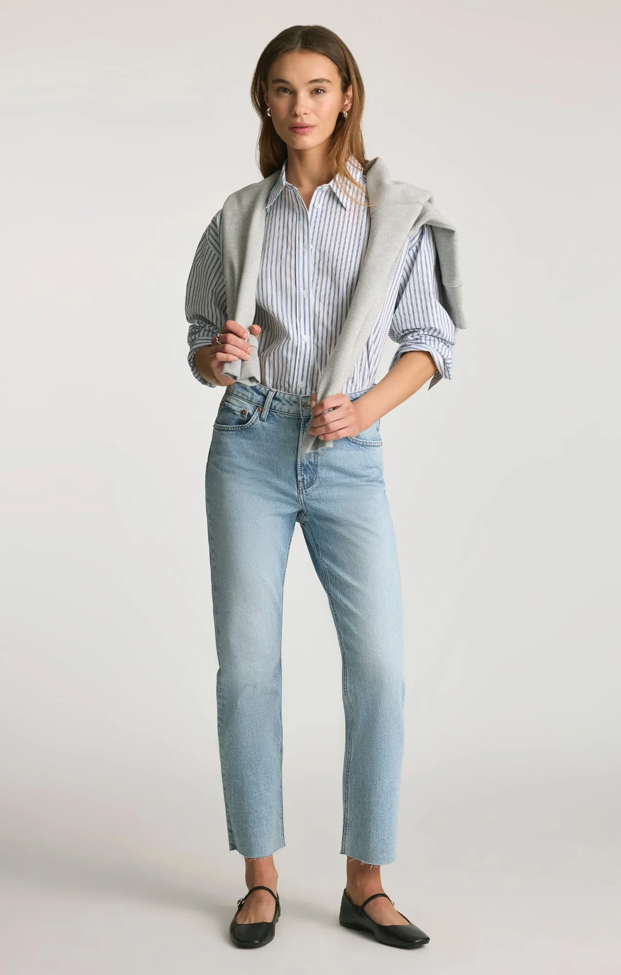 NEW YORK STRAIGHT LEG IN LIGHT BRUSHED CLASSIC BLUE sold by Mavi