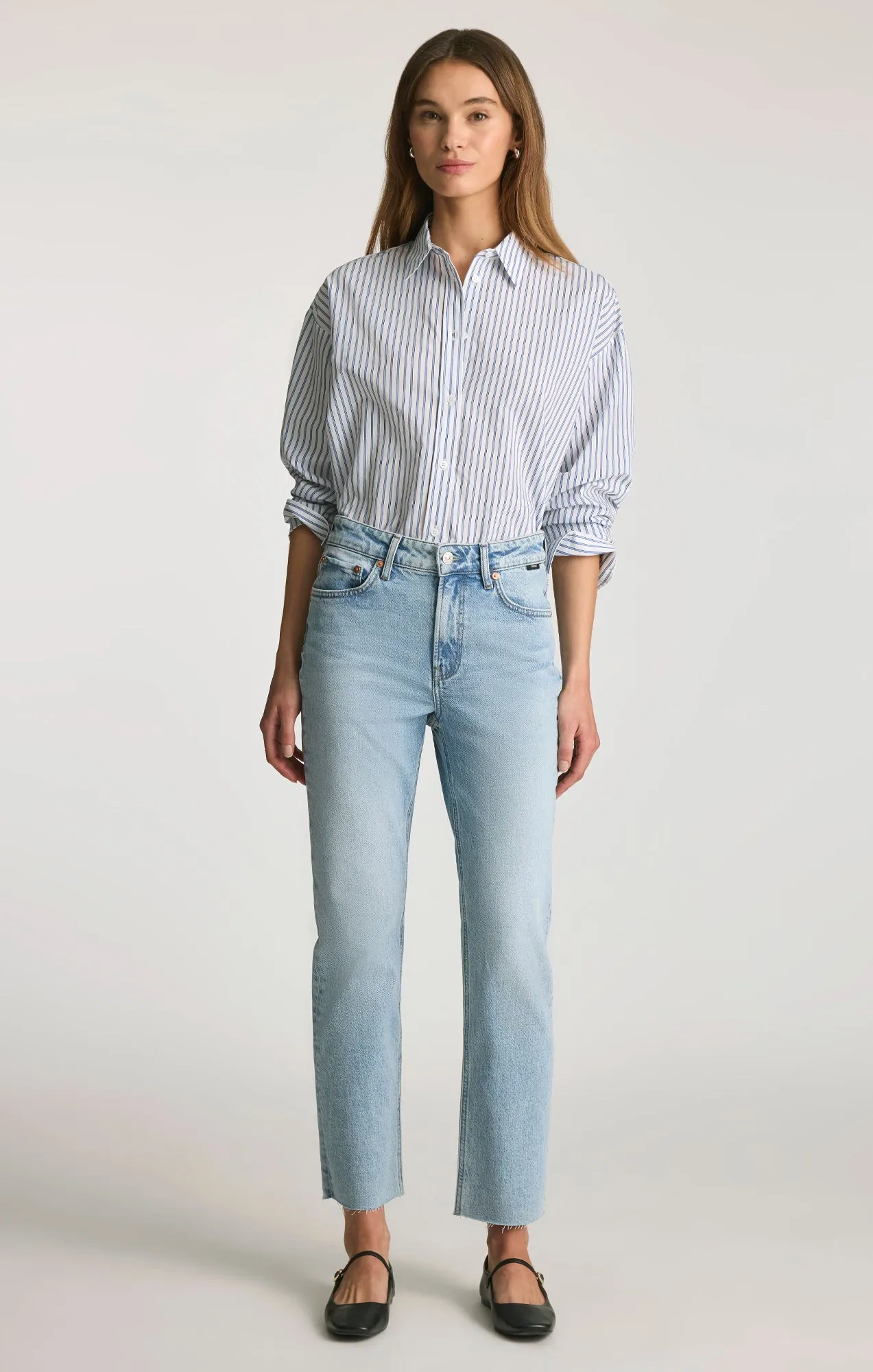 NEW YORK STRAIGHT LEG IN LIGHT BRUSHED CLASSIC BLUE sold by Mavi product image thumbnail 3