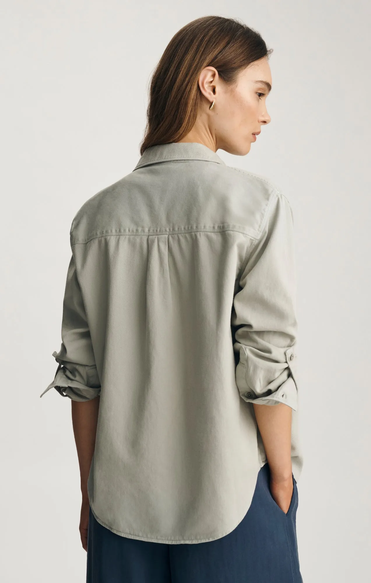UTILITY SHIRT IN SEAGRASS sold by Mavi product image thumbnail 2
