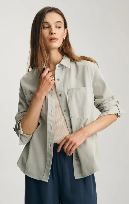 UTILITY SHIRT IN SEAGRASS made by Mavi