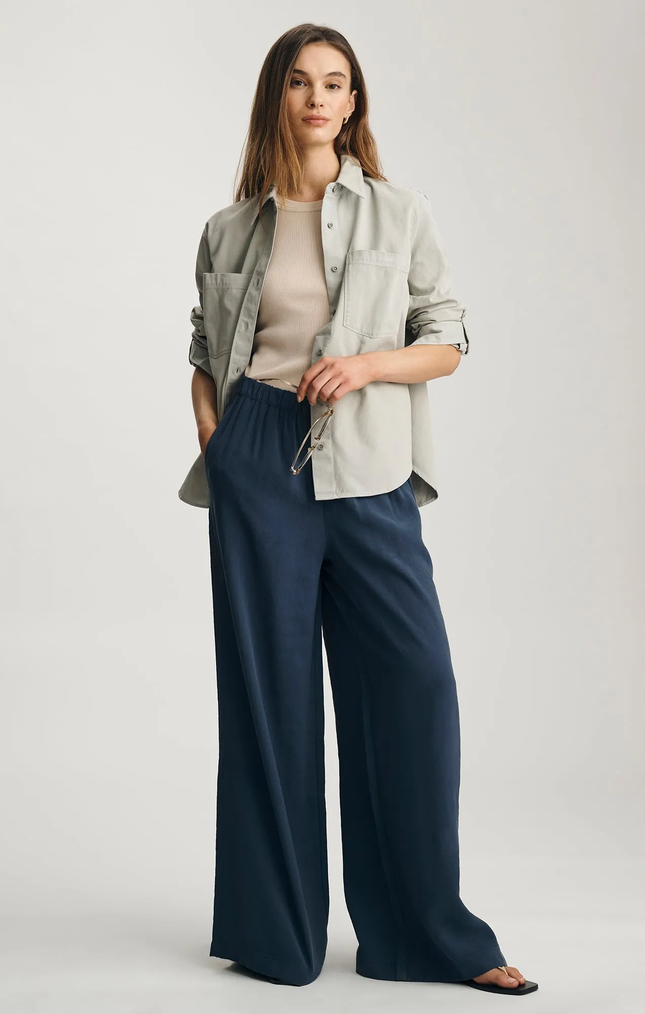 UTILITY SHIRT IN SEAGRASS sold by Mavi product image thumbnail 4