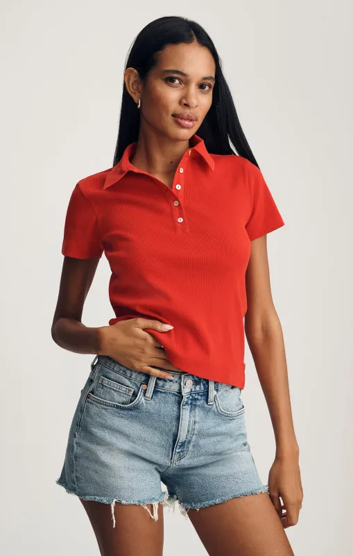 POLO T-SHIRT IN RED made by Mavi