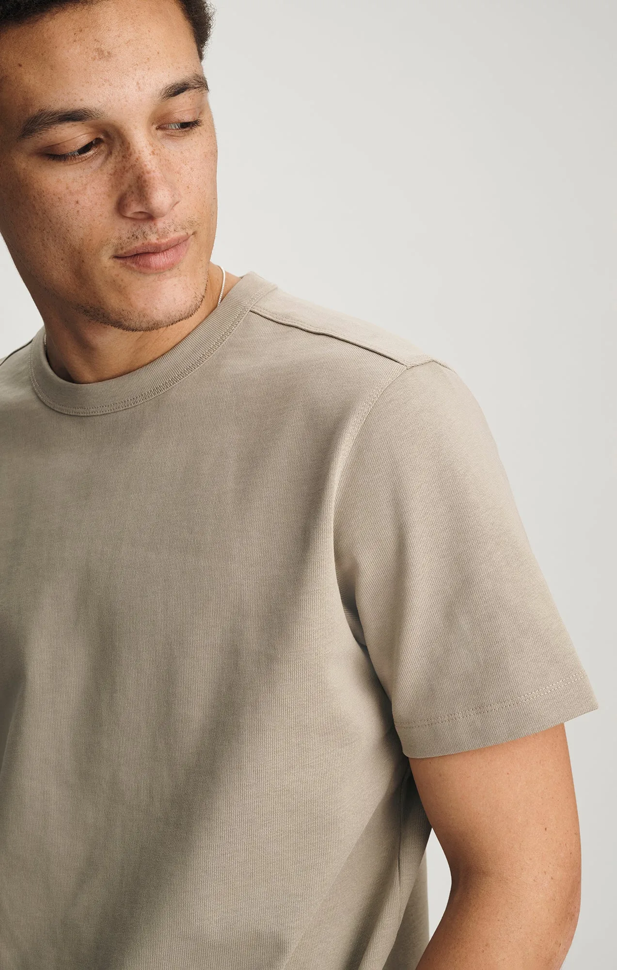 HERITAGE CREW NECK T-SHIRT IN SENECA ROCK sold by Mavi product image thumbnail 3