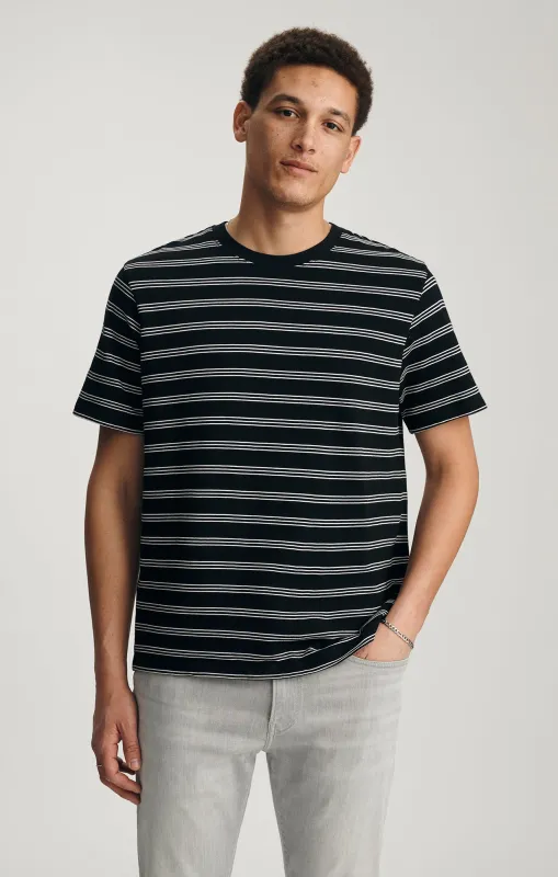 CREW NECK T-SHIRT IN BLACK made by Mavi