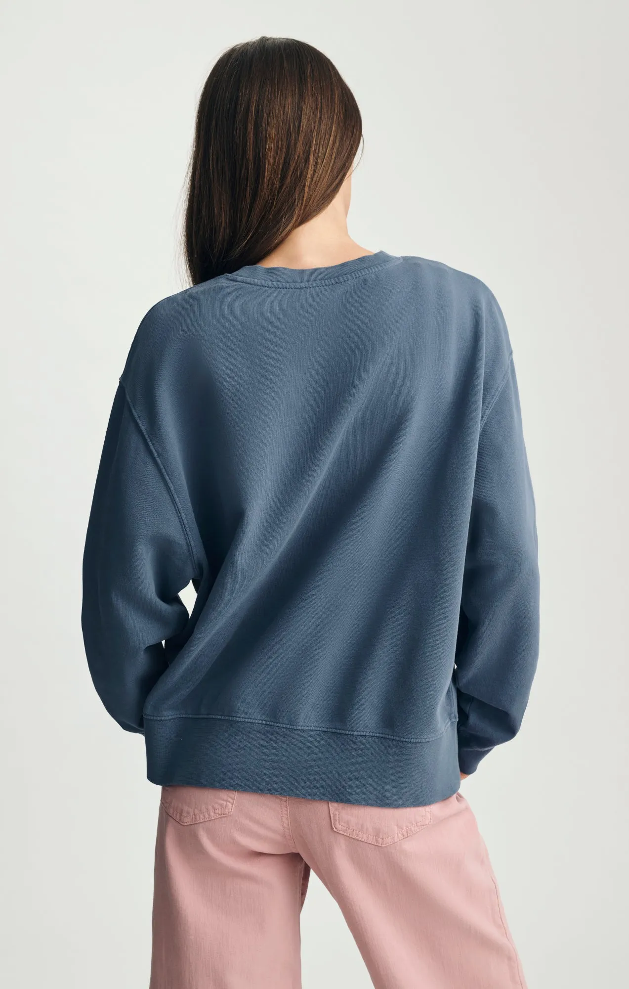 CREW NECK SWEATSHIRT IN BLUE INDIGO sold by Mavi product image thumbnail 4