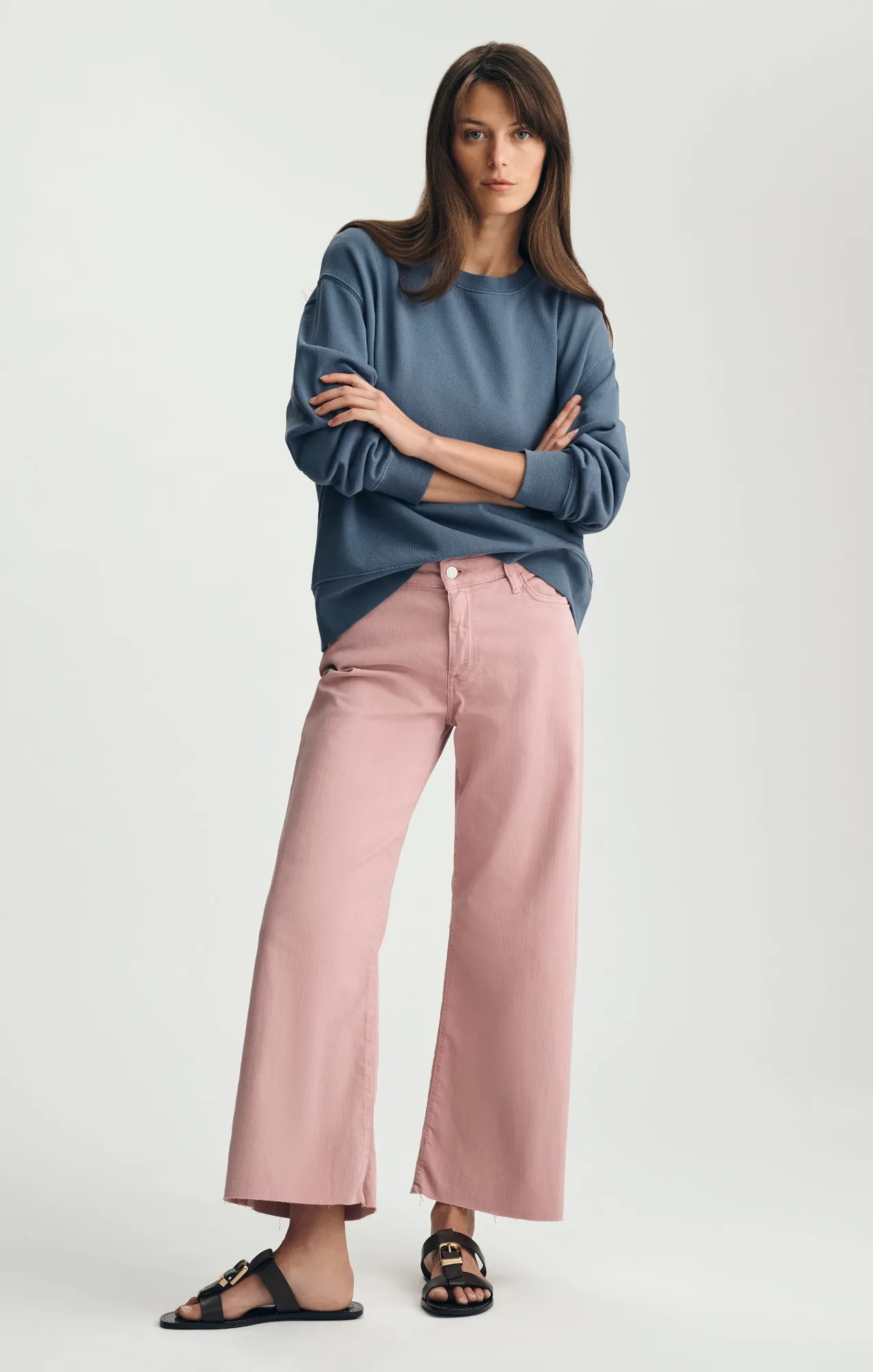 CREW NECK SWEATSHIRT IN BLUE INDIGO sold by Mavi product image thumbnail 2