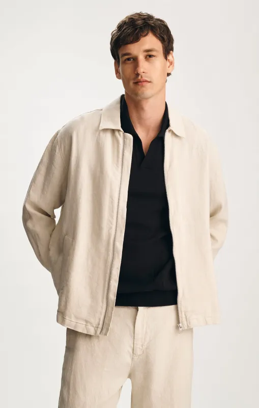 LINEN OVERSHIRT IN MOONSTRUCK made by Mavi