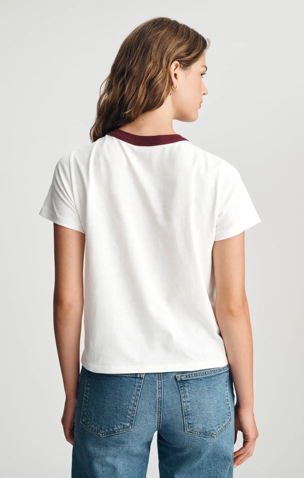 ON THE RISE GRAPHIC T-SHIRT IN ANTIQUE WHITE sold by Mavi product image thumbnail 4
