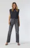 BARCELONA WIDE LEG JEANS IN LIGHT GREY RIPPED ORGANIC BLUE sold by Mavi