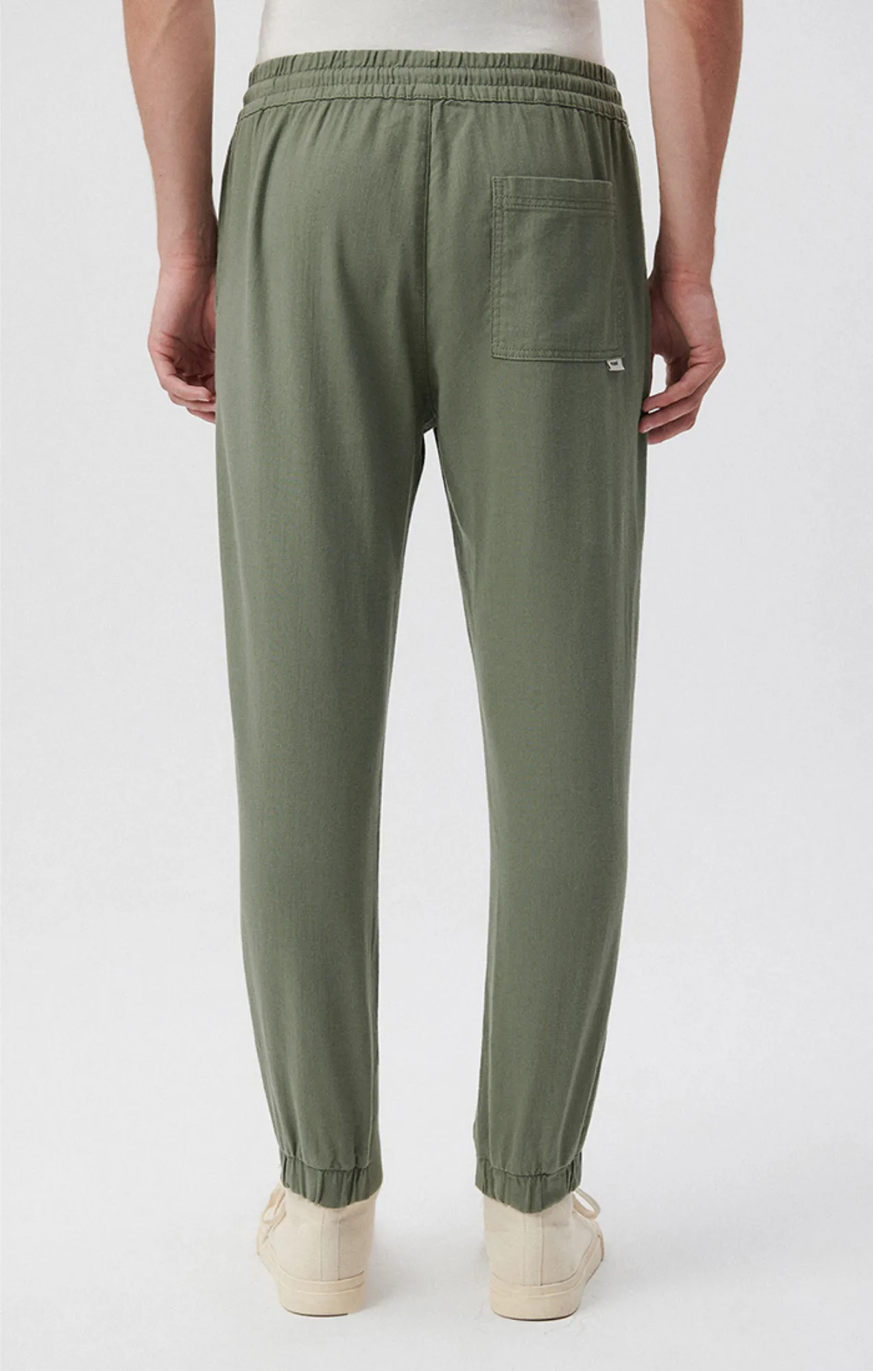 JOGGER PANTS IN AGAVE GREEN sold by Mavi product image thumbnail 4
