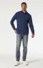 STRIPED BUTTON-UP SHIRT IN INDIGO sold by Mavi