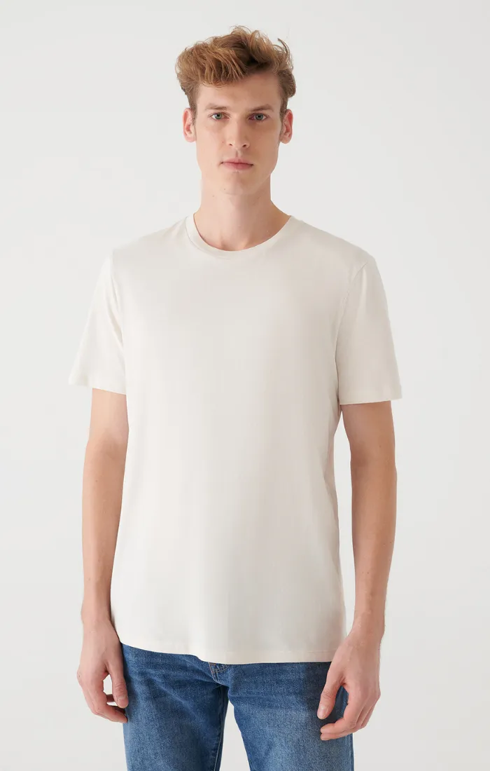 MEN'S BASIC CREW NECK T-SHIRT IN OFF WHITE sold by Mavi product image thumbnail 5