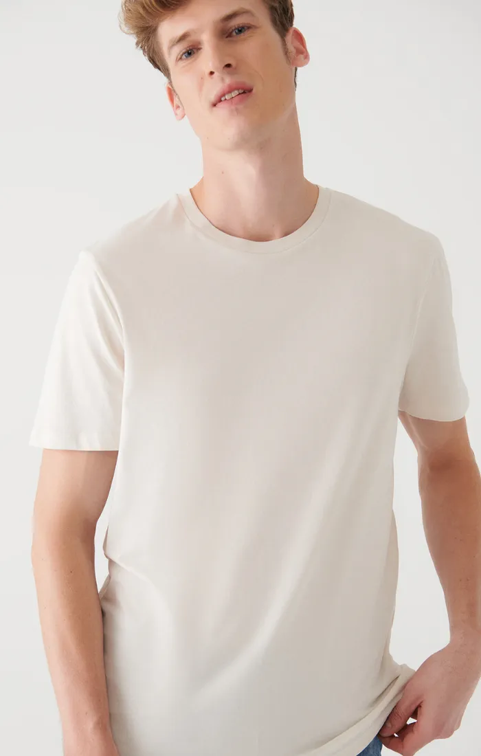 MEN'S BASIC CREW NECK T-SHIRT IN OFF WHITE sold by Mavi