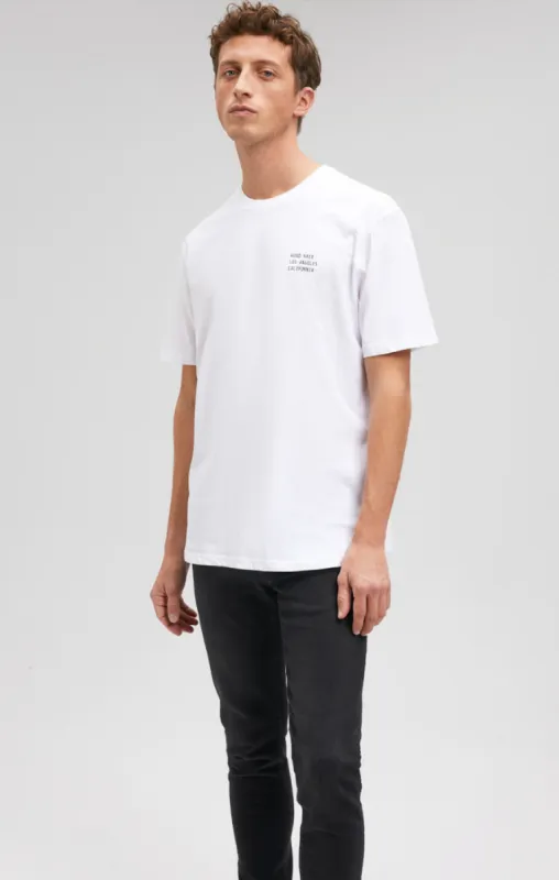 LOS ANGELES PRINT T-SHIRT IN WHITE sold by Mavi
