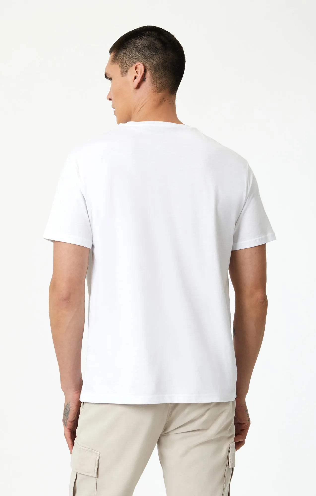 MAVI LOGO T-SHIRT IN WHITE sold by Mavi product image thumbnail 3