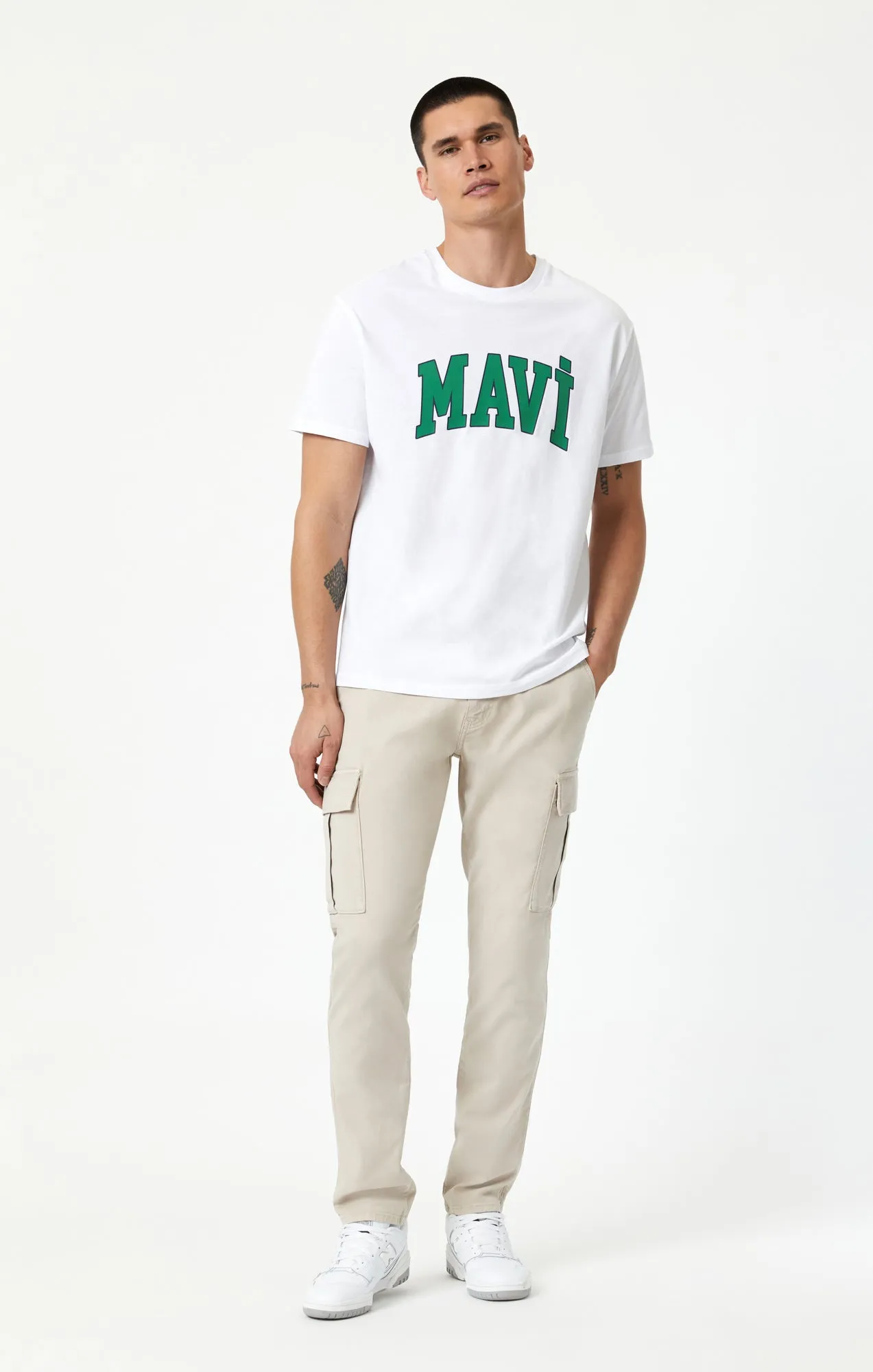 MAVI LOGO T-SHIRT IN WHITE sold by Mavi product image thumbnail 4