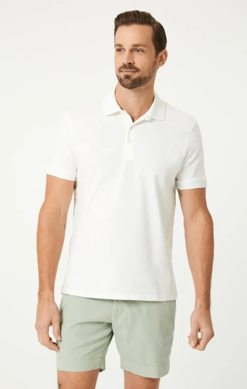 POLO SHIRT IN ANTIQUE WHITE sold by Mavi