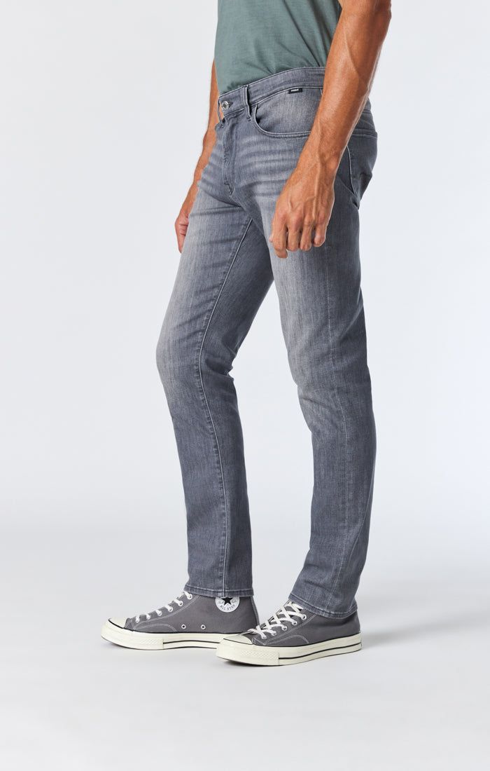 JAKE SLIM LEG IN MID GREY BRUSHED FEATHER BLUE sold by Mavi product image thumbnail 6