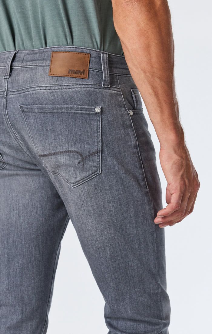 JAKE SLIM LEG IN MID GREY BRUSHED FEATHER BLUE sold by Mavi product image thumbnail 3