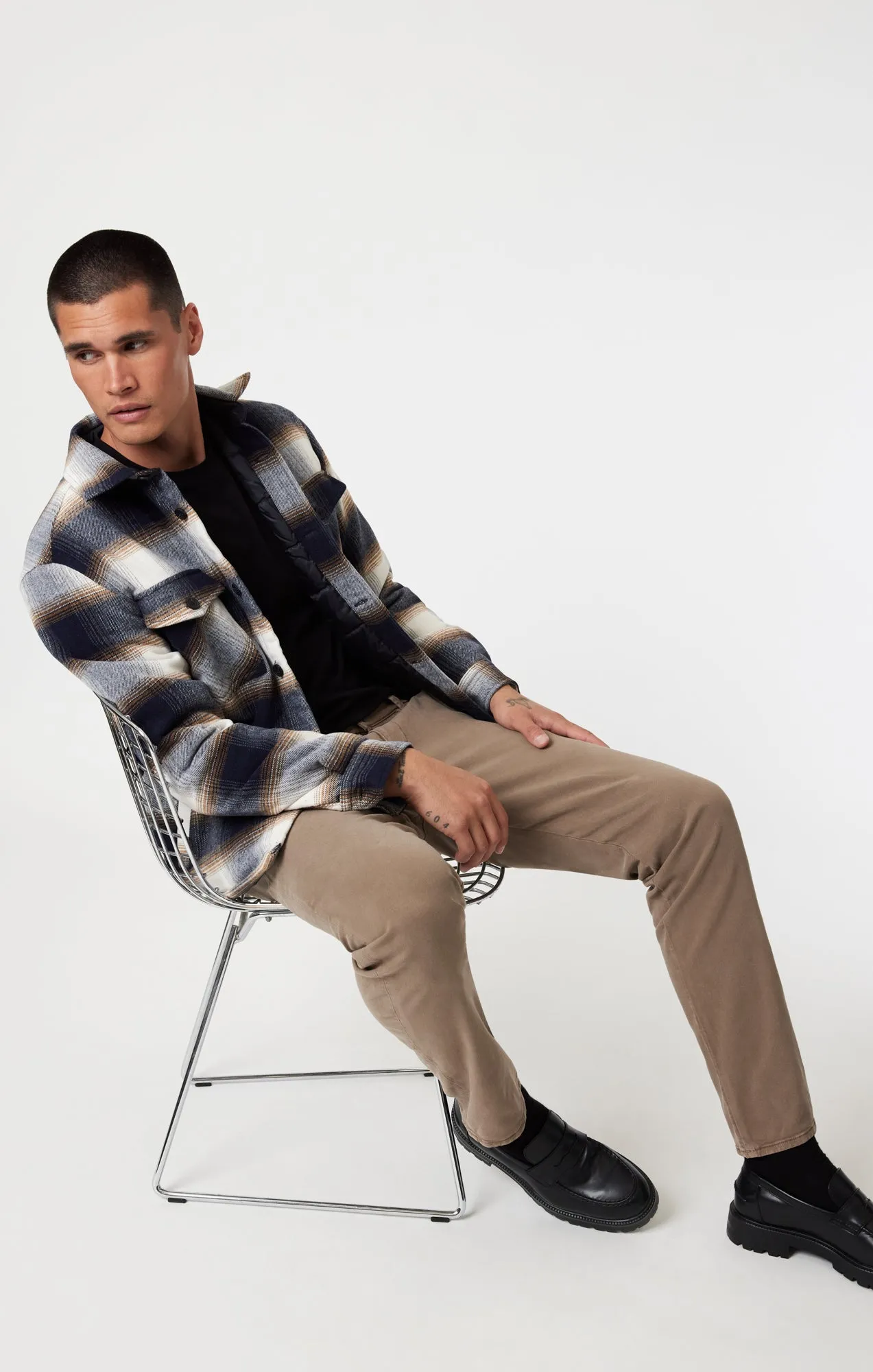 MILTON SLIM STRAIGHT CHINO IN TIMBER LUXE TWILL sold by Mavi product image thumbnail 2