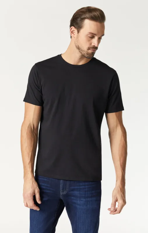 BASIC CREW NECK T-SHIRT IN BLACK sold by Mavi