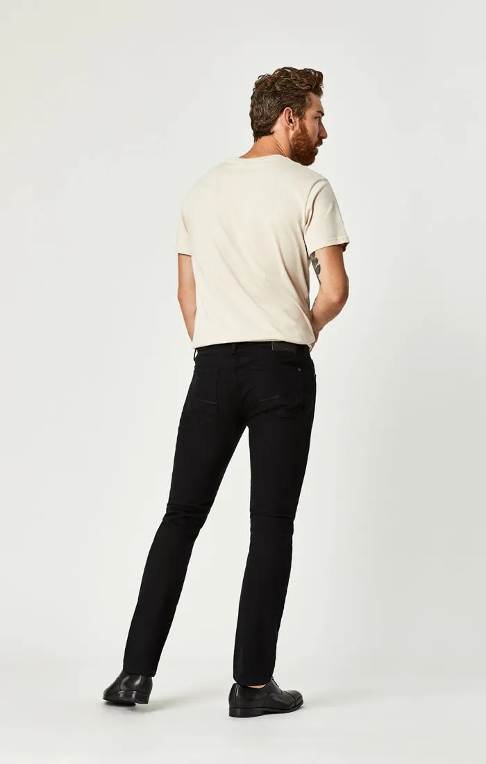 JAKE SLIM LEG JEANS IN BLACK WILLIAMSBURG sold by Mavi product image thumbnail 4