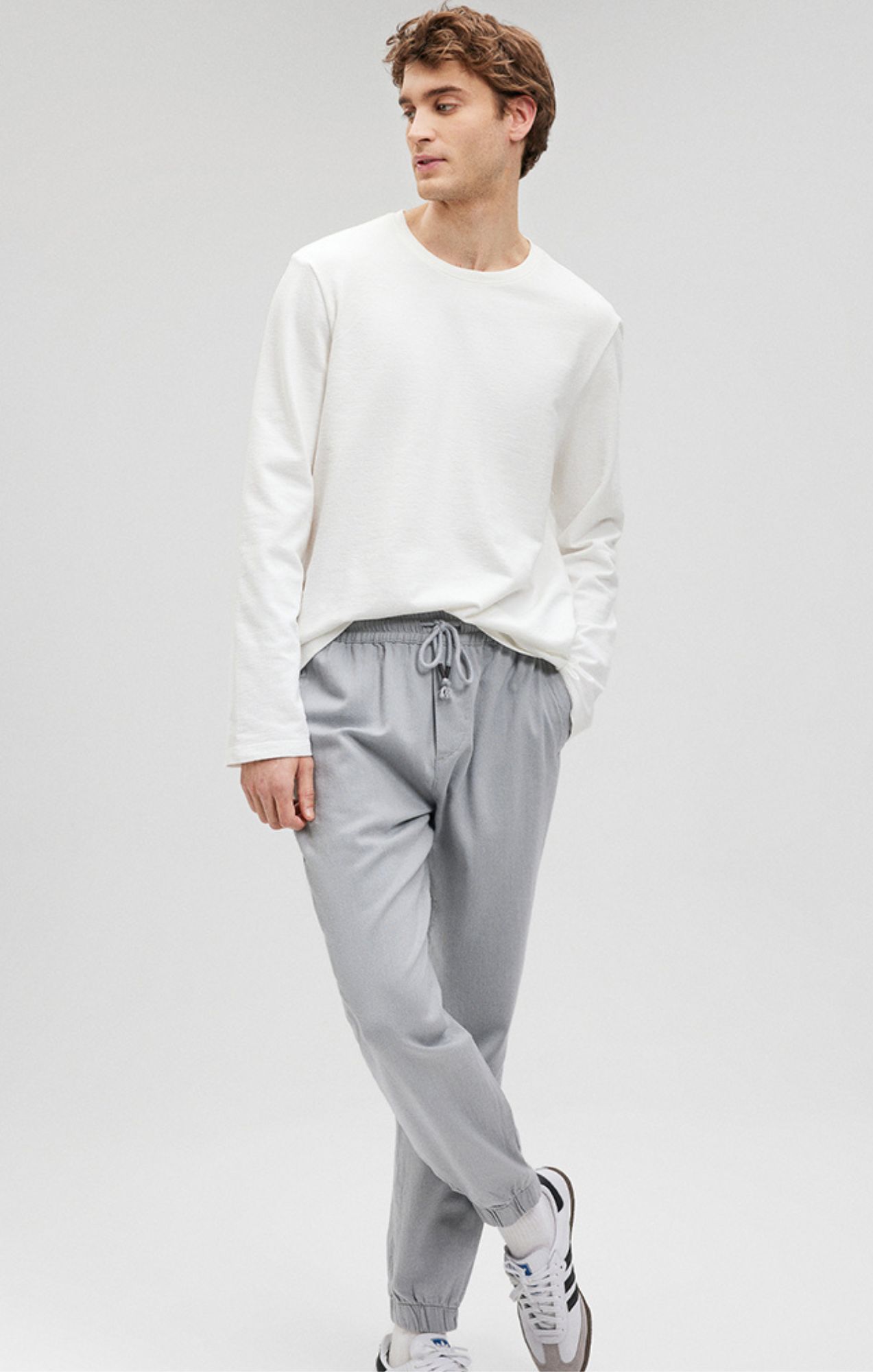 JOGGER PANTS IN QUARRY sold by Mavi product image thumbnail 2