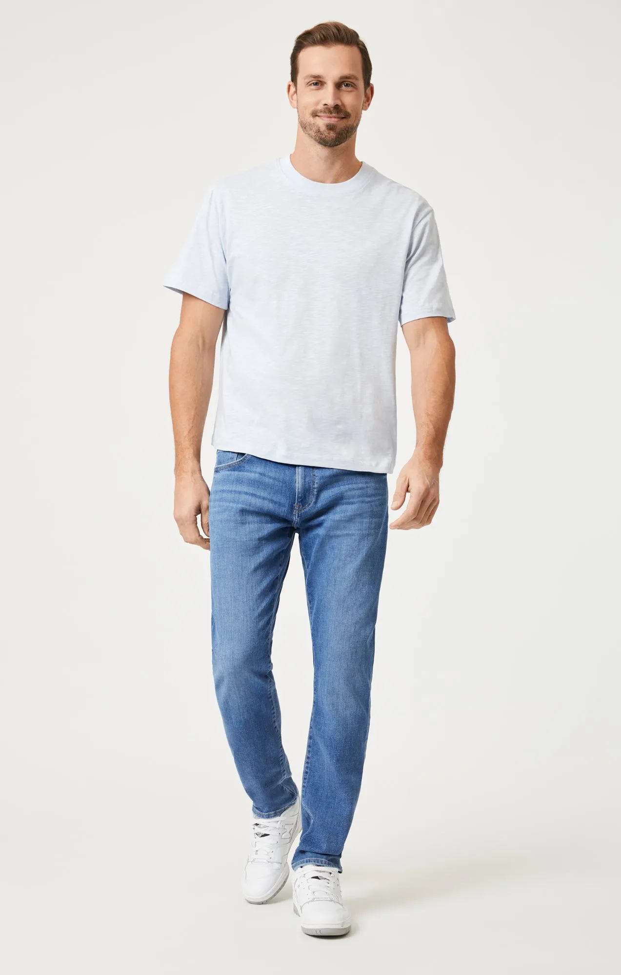 SHORT SLEEVE T-SHIRT IN ARCTIC ICE sold by Mavi product image thumbnail 4