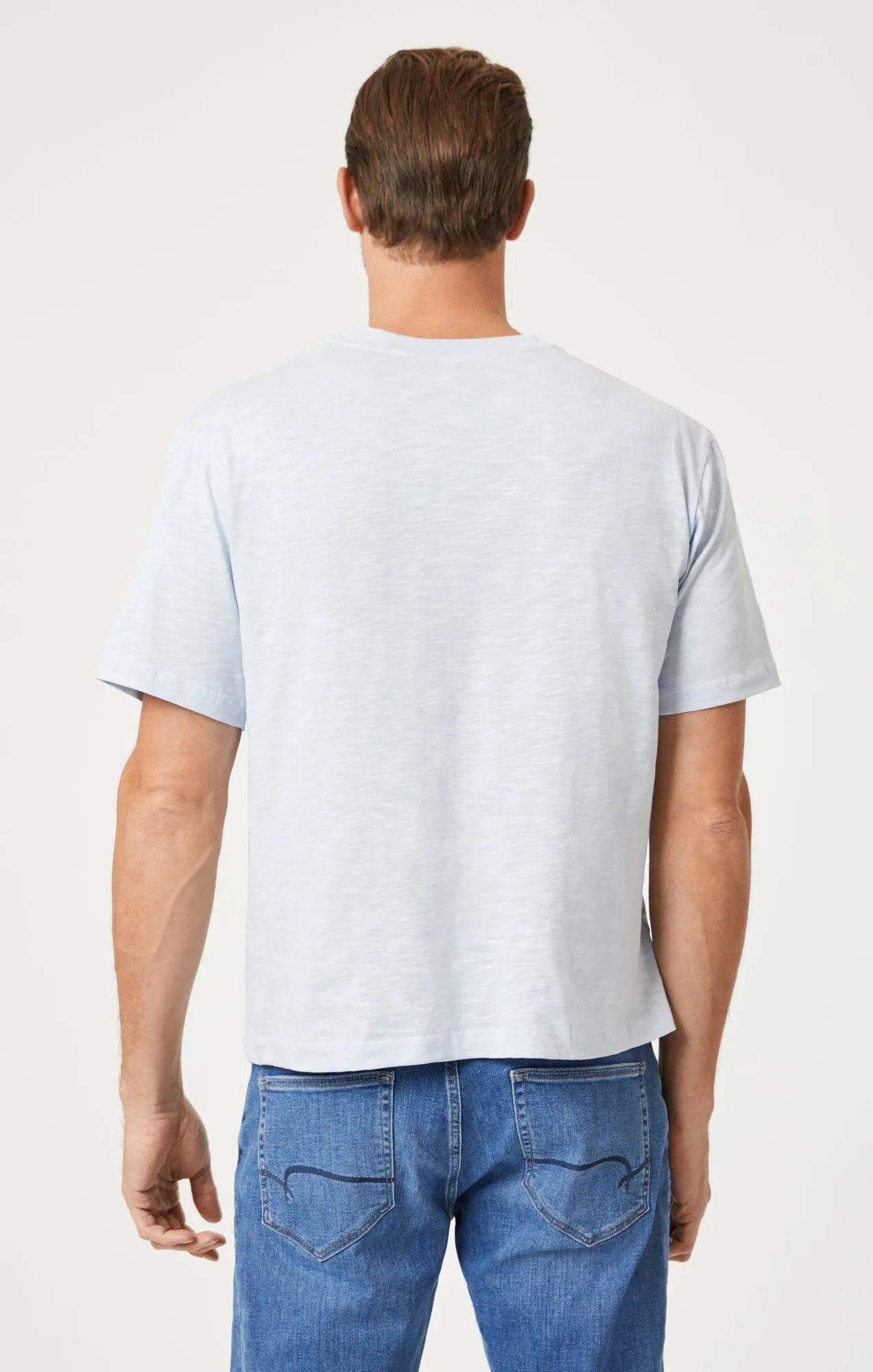 SHORT SLEEVE T-SHIRT IN ARCTIC ICE sold by Mavi product image thumbnail 3