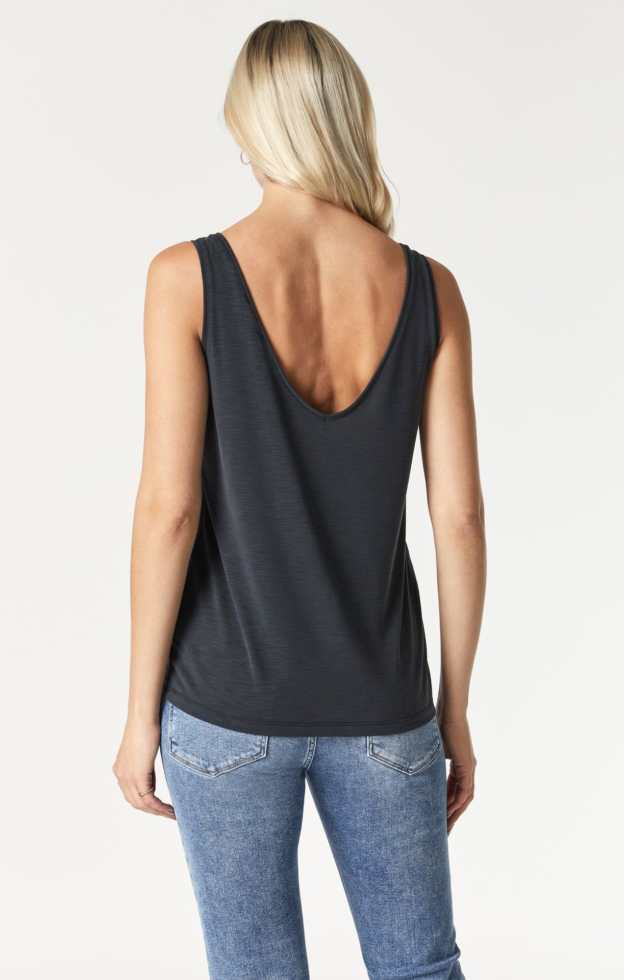 WOMEN'S TANK TOP IN BLACK sold by Mavi product image thumbnail 3