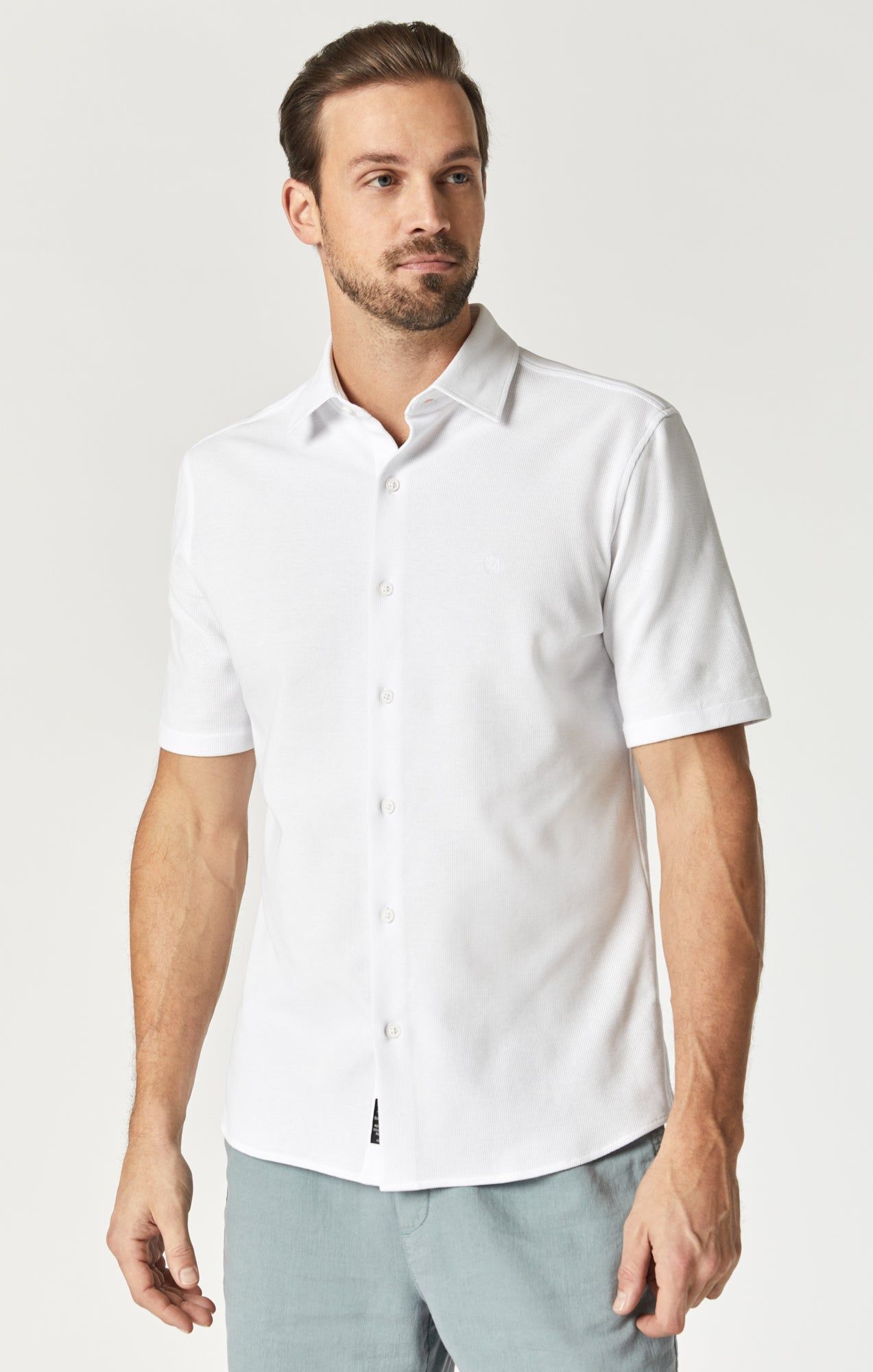 SHORT SLEEVE SHIRT IN ANTIQUE WHITE sold by Mavi
