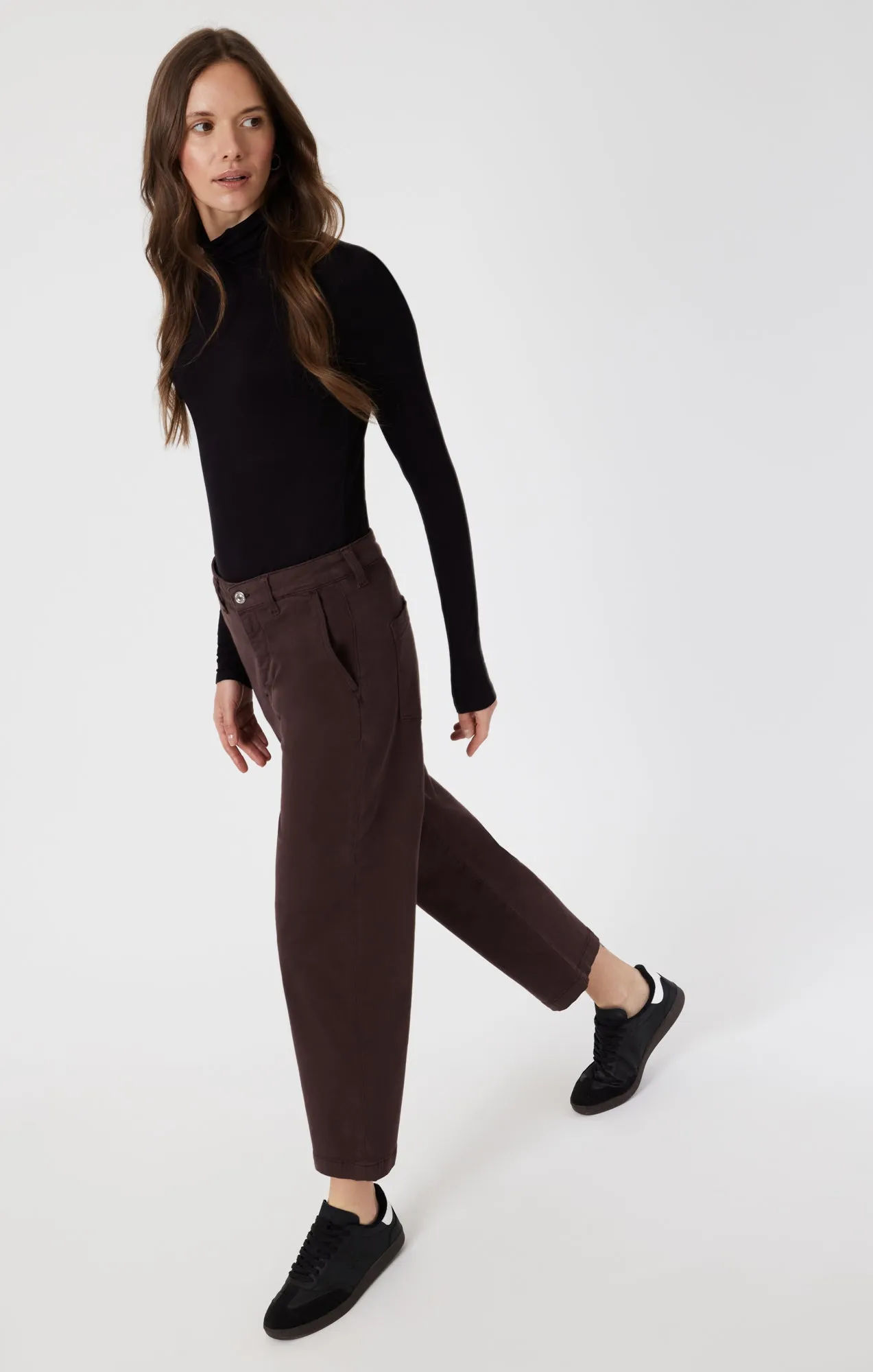 LAUREN STRAIGHT CHINO IN CURRANT CASUAL TWILL sold by Mavi product image thumbnail 2