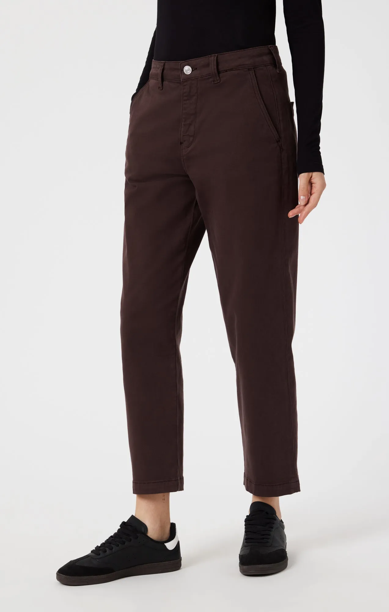 LAUREN STRAIGHT CHINO IN CURRANT CASUAL TWILL sold by Mavi product image thumbnail 4