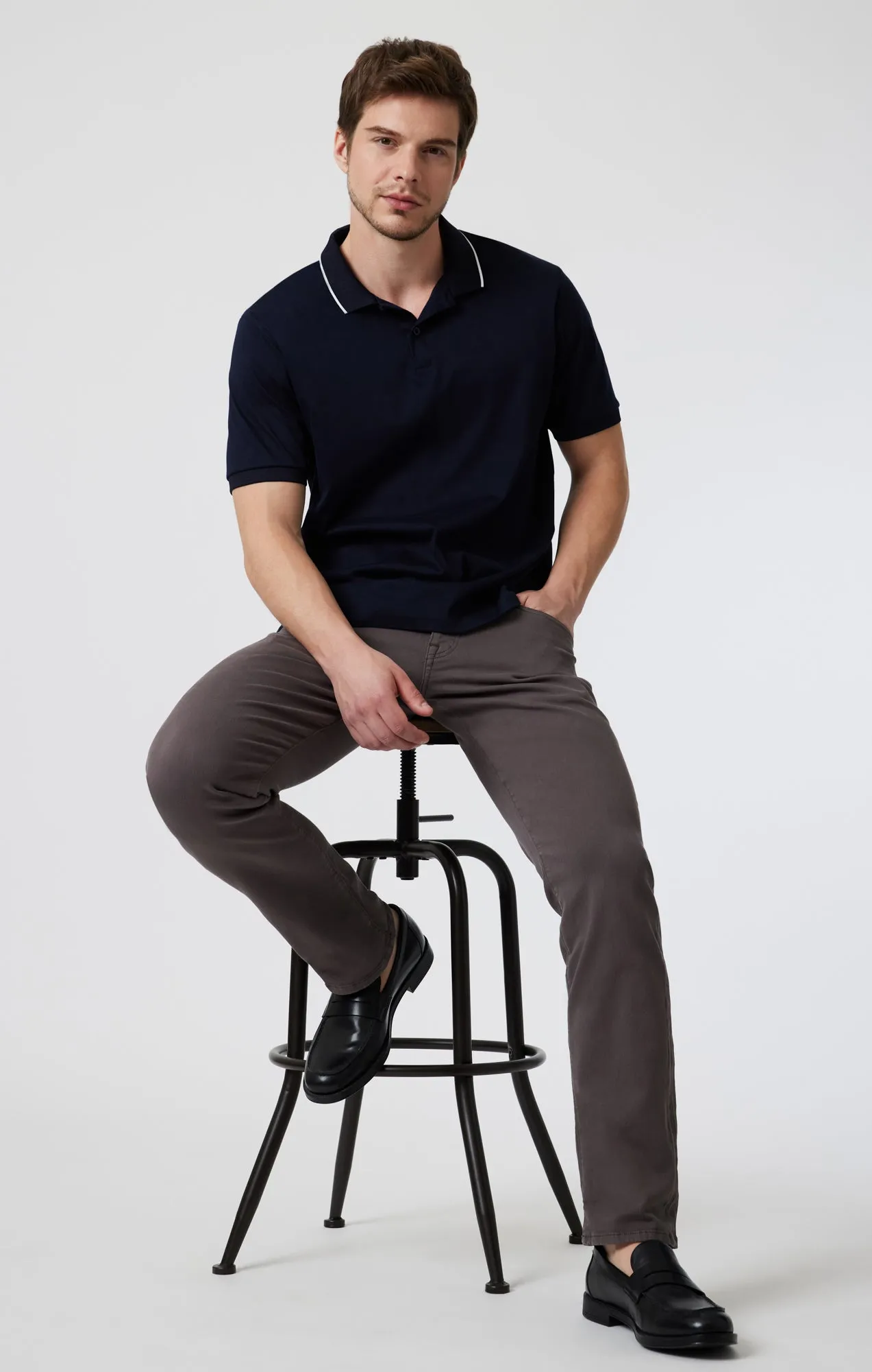 MARCUS SLIM STRAIGHT LEG IN EARL GREY SUPERMOVE sold by Mavi product image thumbnail 2