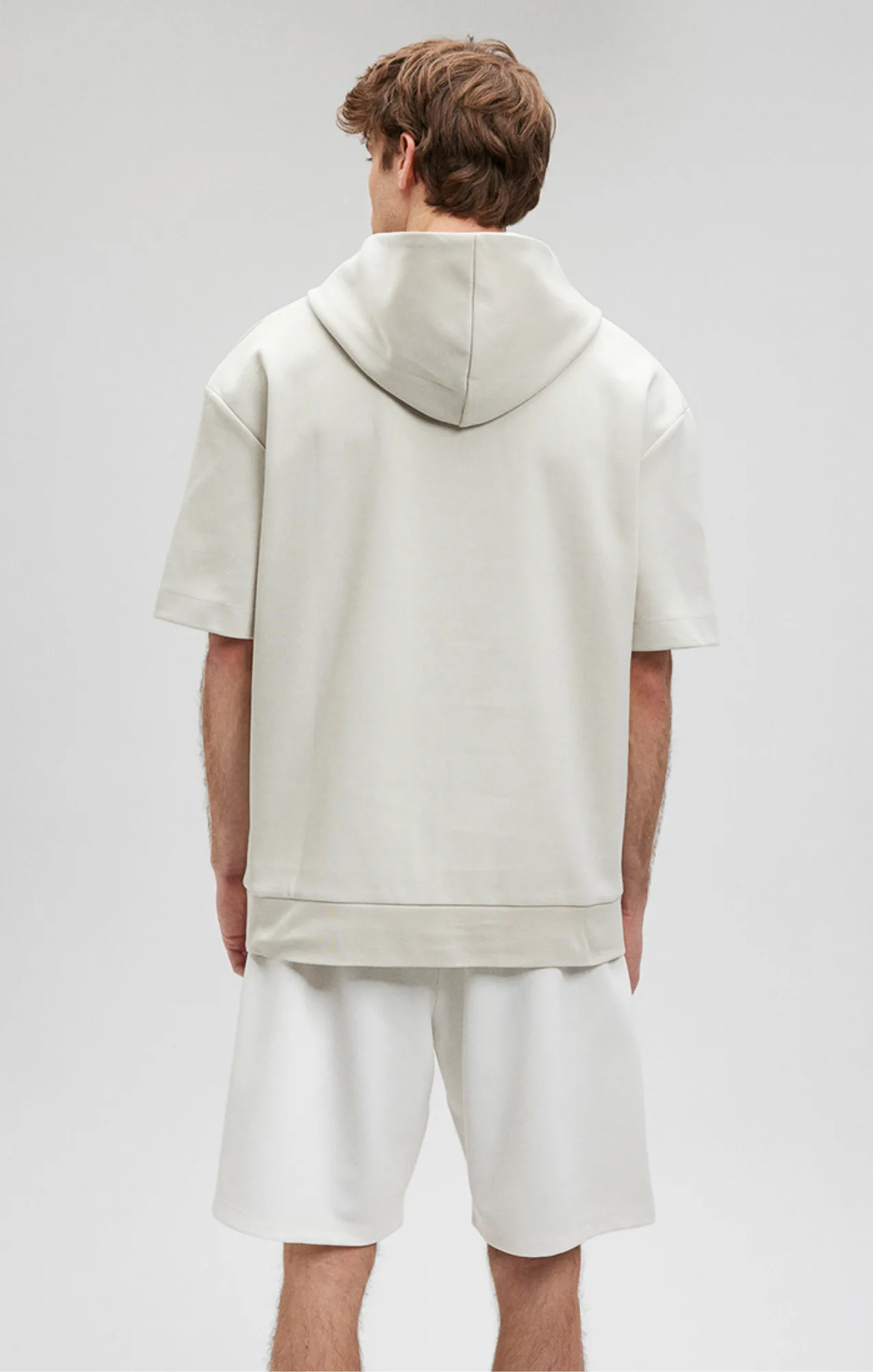 SHORT SLEEVE HOODIE IN MOONSTRUCK sold by Mavi product image thumbnail 5