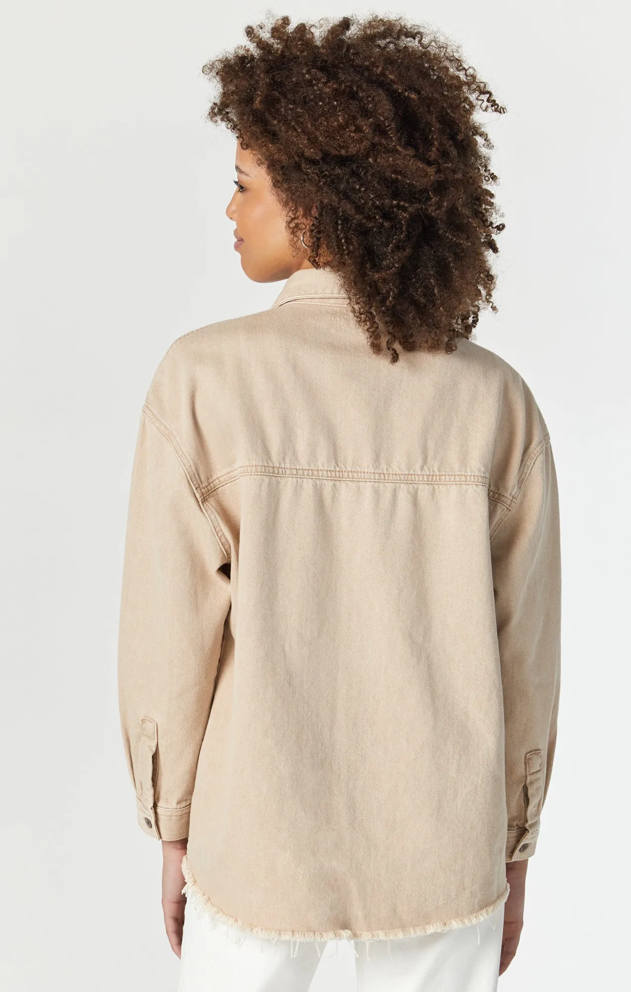 DINA DENIM SHIRT IN BEIGE NATURAL DYE sold by Mavi product image thumbnail 3