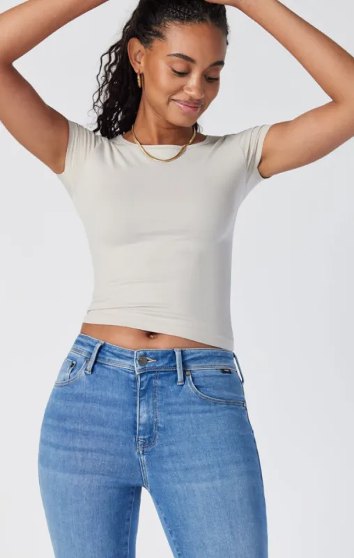 TESS SKINNY JEANS IN LIGHT INDIGO SHAPE sold by Mavi
