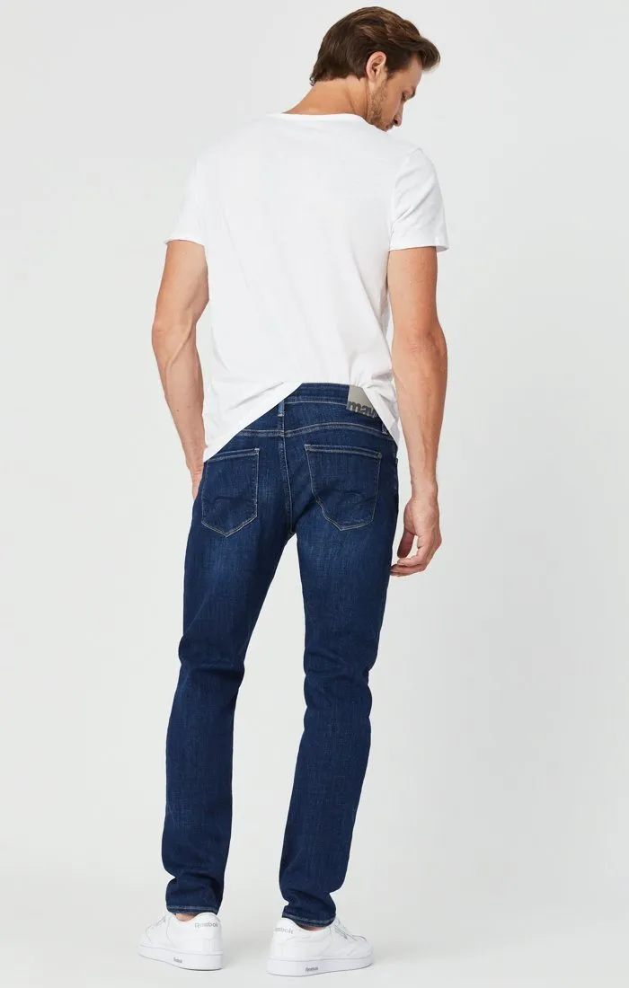 ZACH STRAIGHT LEG JEANS IN DARK FEATHER BLUE sold by Mavi product image thumbnail 4