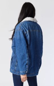 SANDY JACKET IN MID SHERPA GOLD ICON sold by Mavi