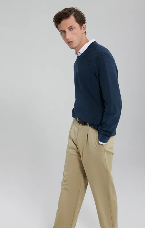 RAGLAN SWEATER IN NAVY BLAZER sold by Mavi