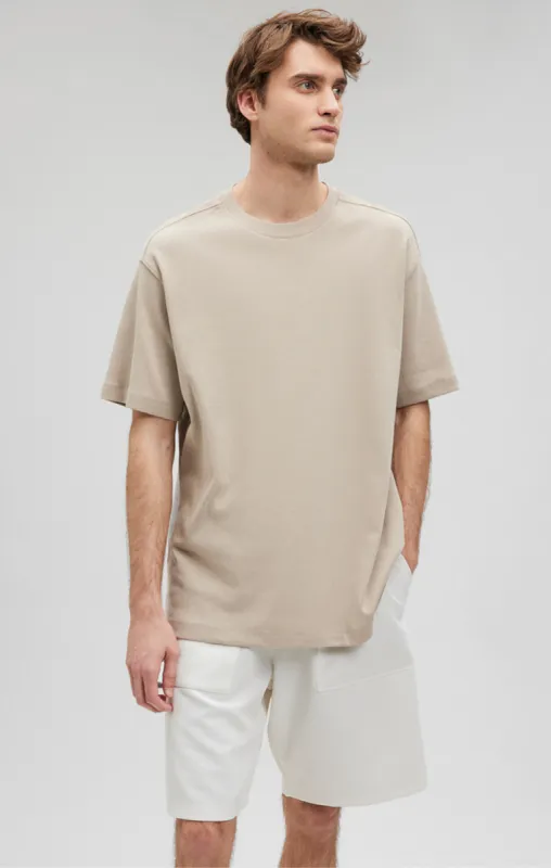 ESSENTIAL CREW NECK T-SHIRT IN PURE CASHMERE sold by Mavi
