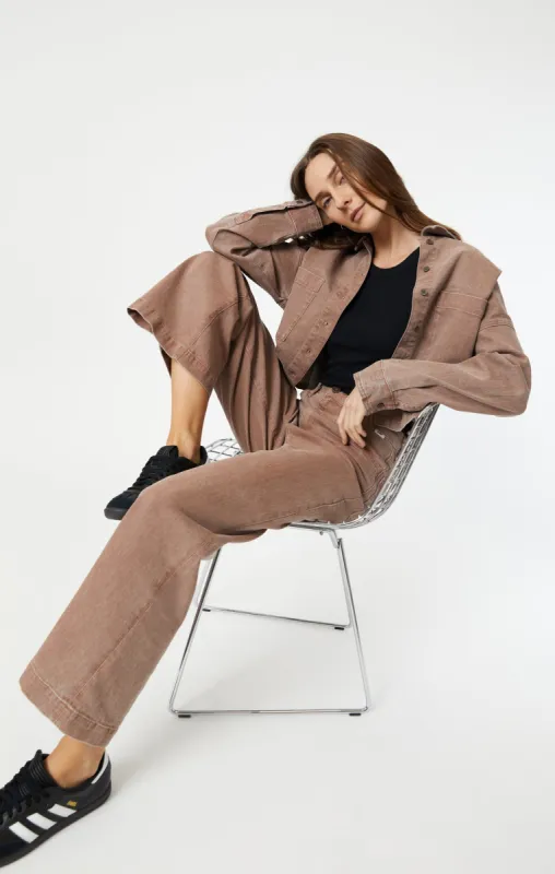 PALOMA WIDE LEG IN ROSE NATURAL DYE sold by Mavi