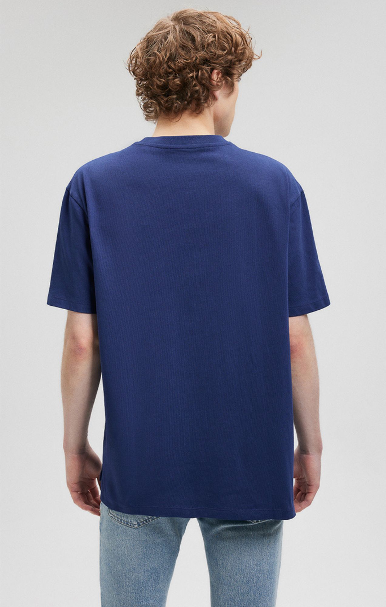 POCKET T-SHIRT IN MARITIME BLUE sold by Mavi product image thumbnail 3